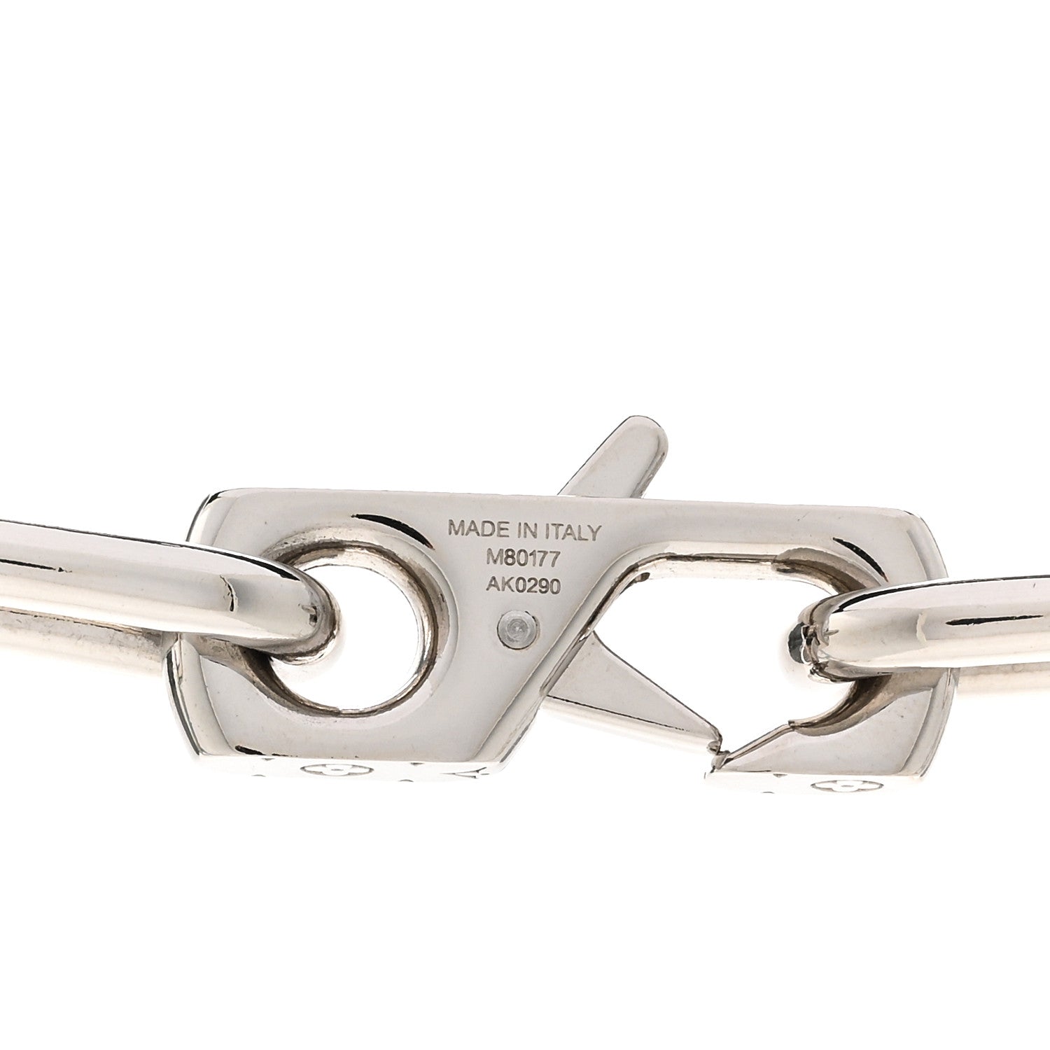 Louis Vuitton Metal My LV Chain Necklace Rainbow 4 of 4
