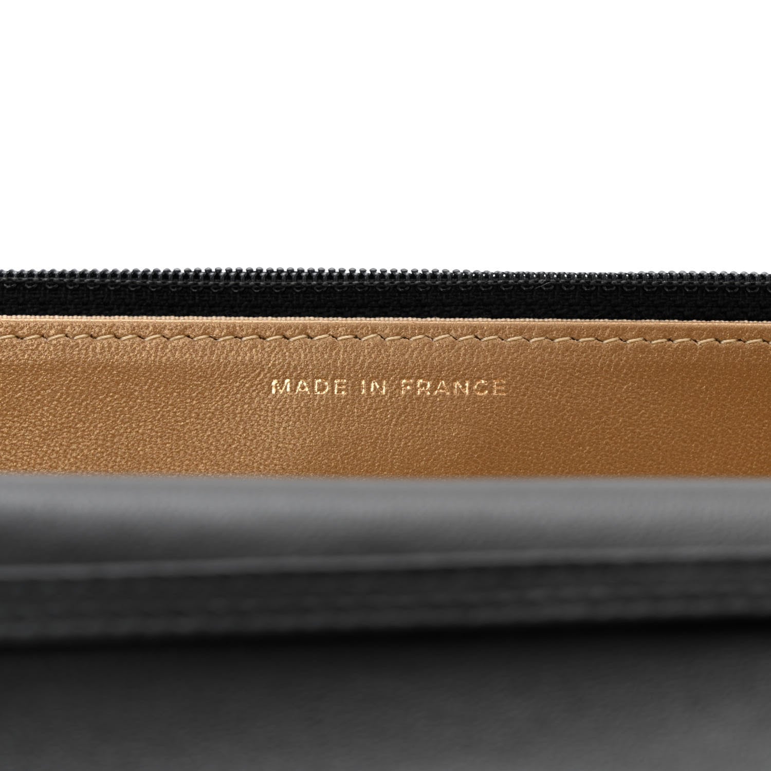 Chanel Lambskin Quilted CC Pearl Crush Wallet on Chain WOC Black 7 of 12