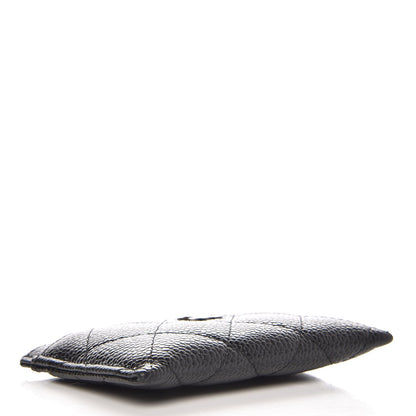 Chanel Caviar Quilted Card Holder Black 4 of 9