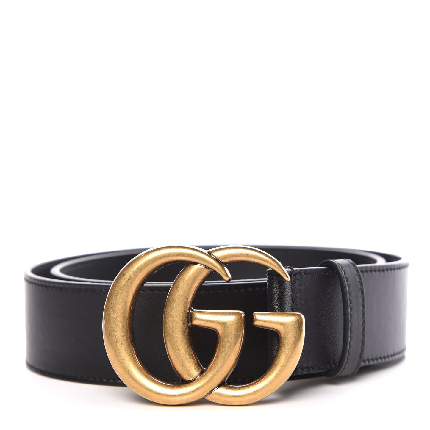 Calfskin Double G 40mm Belt 85 34 Black
