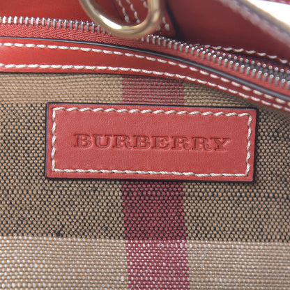 Burberry Canvas Mega Check Medium Maidstone Cadmium Red 6 of 12