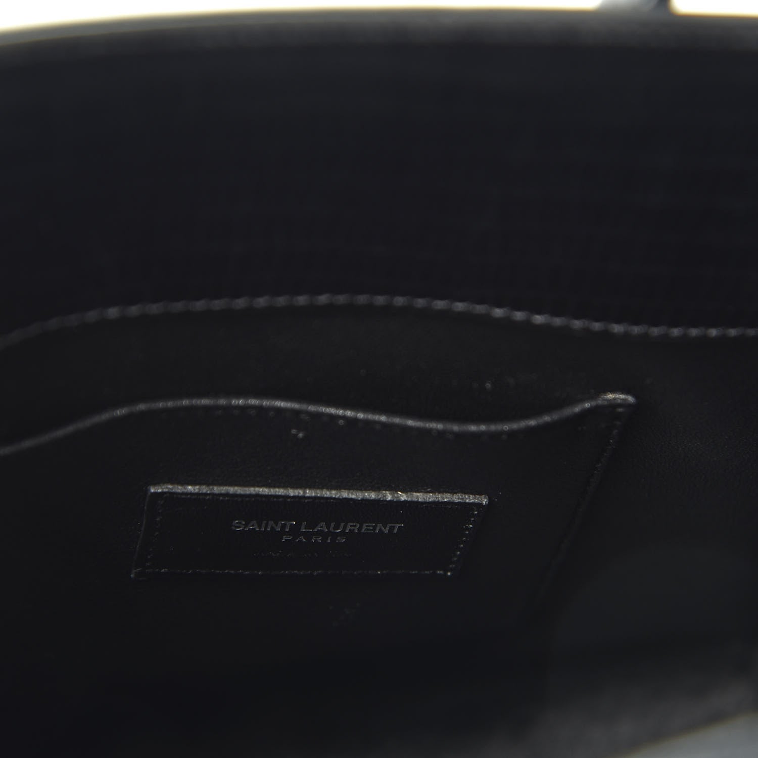 Saint Laurent Lizard Embossed Calfskin Baby Sac De Jour Black 7 of 8