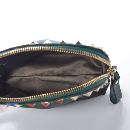 Valentino Garavani Nylon Camouflage Rockstud Cosmetic Pouch Multicolor 5 of 7