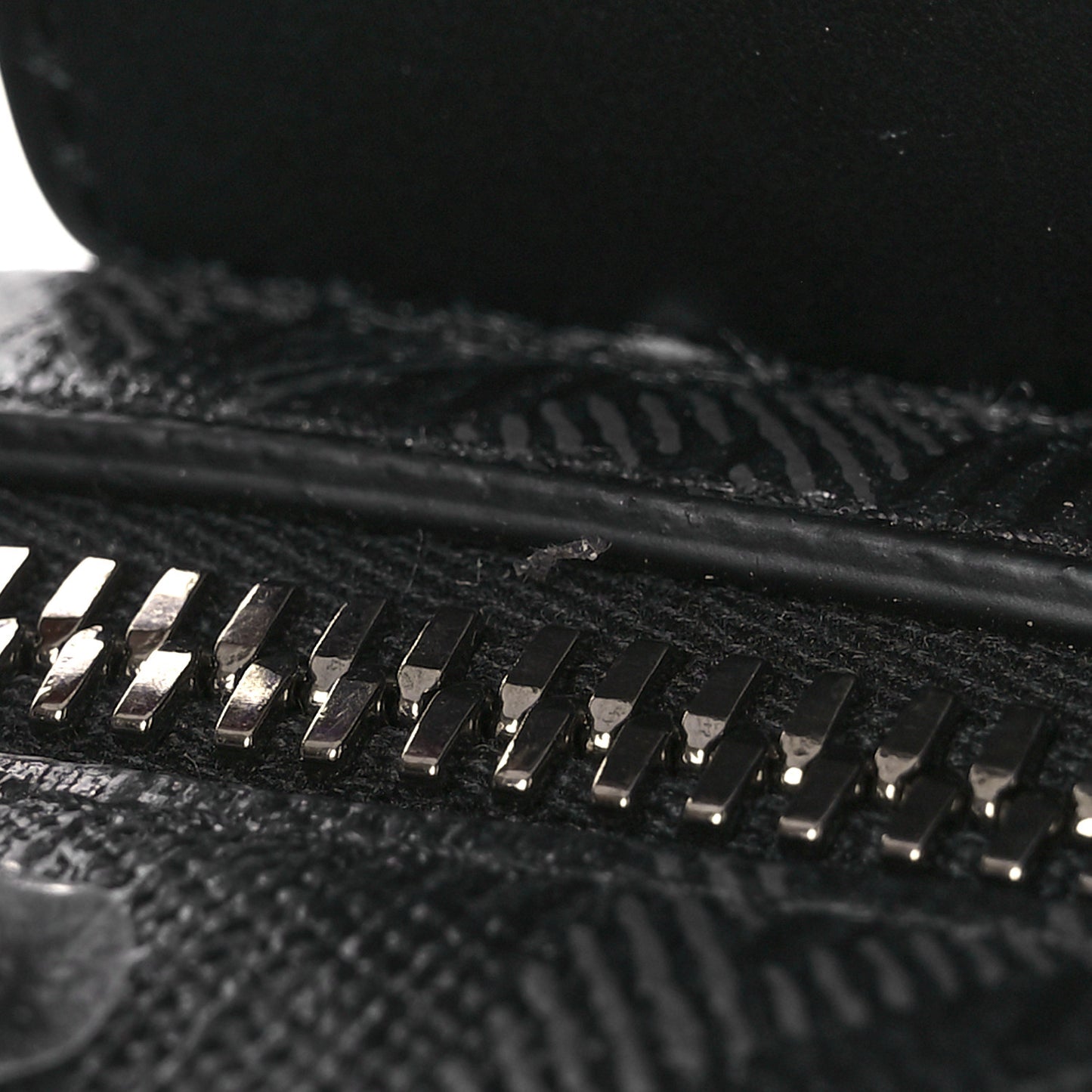 Canvas CD Diamond Lingot Toiletry Pouch Black