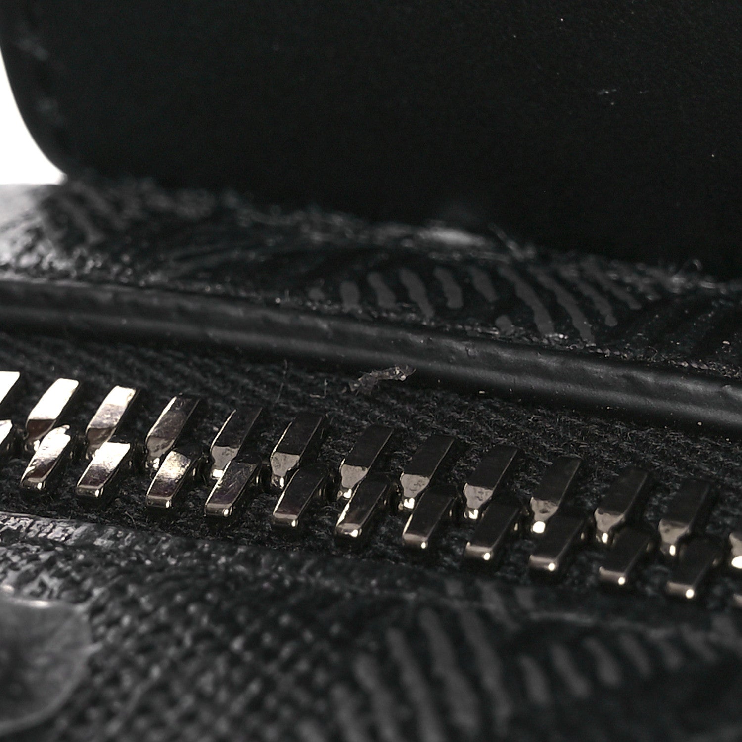 Christian Dior Canvas CD Diamond Lingot Toiletry Pouch Black 14 of 16