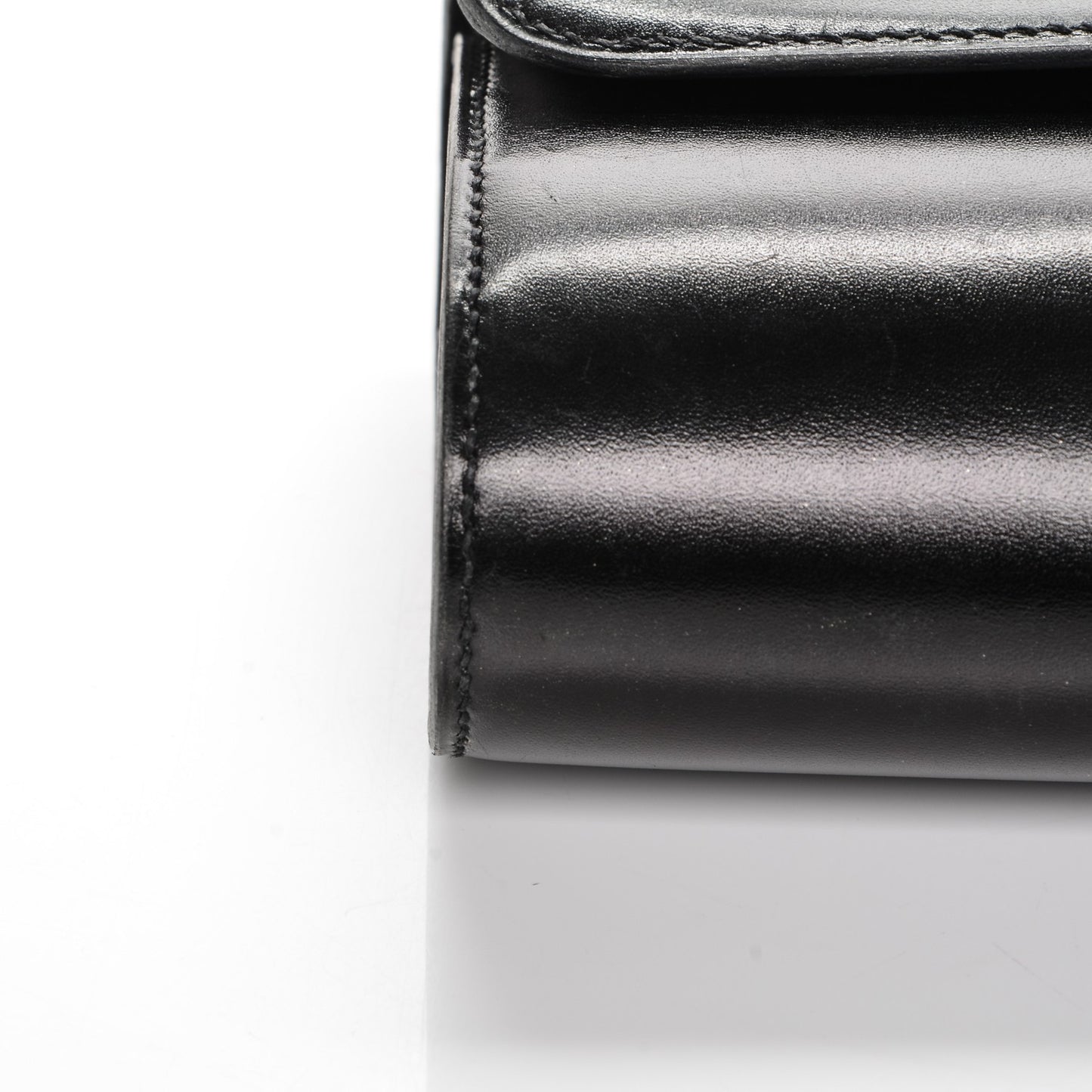 Tadelakt Egee Clutch Black