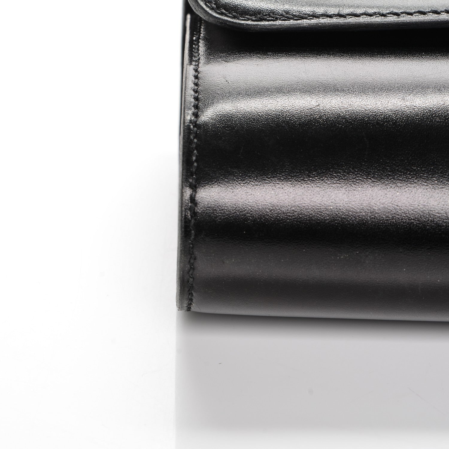 Hermes Tadelakt Egee Clutch Black 8 of 20