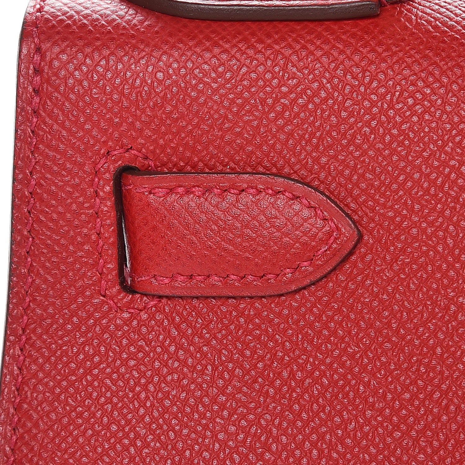 Hermes Epsom Kelly Sellier 28 Rouge Casaque 28 of 36
