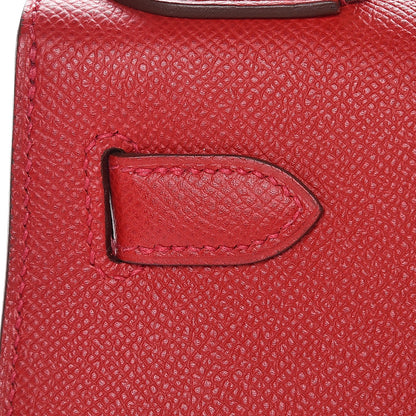 Hermes Epsom Kelly Sellier 28 Rouge Casaque 28 of 36