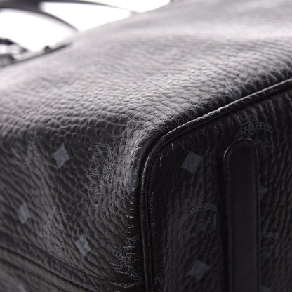 MCM Visetos Medium Project Reversible Shopper Tote Black 17 of 21