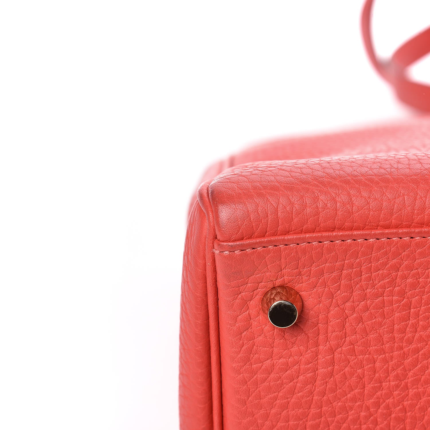 Hermes Taurillon Clemence Kelly Retourne 32 Rouge Pivoine 15 of 15