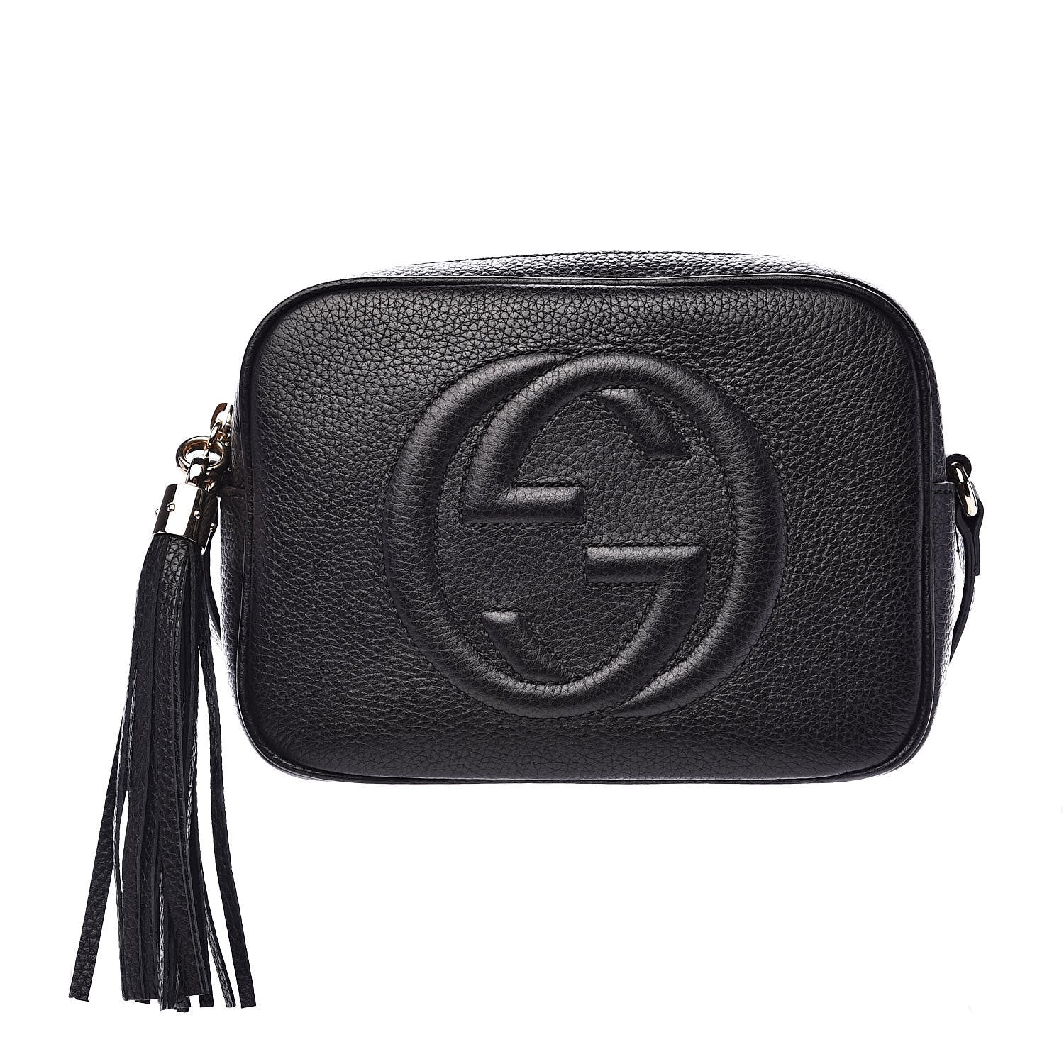 Gucci Pebbled Calfskin Small Soho Disco Bag Black 1 of 10