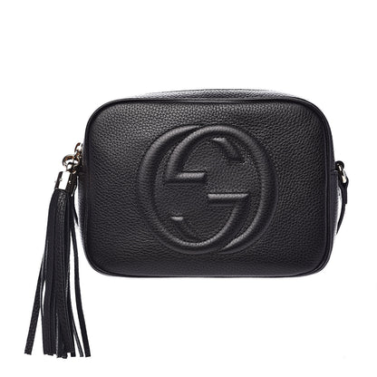 Gucci Pebbled Calfskin Small Soho Disco Bag Black 1 of 10