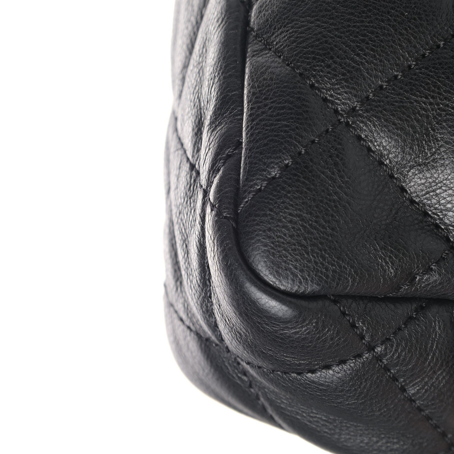 Chanel Calfskin Quilted Medium Chain Me Flap Black 5 of 7