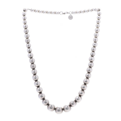 Tiffany Sterling Silver HardWear Graduated Ball Necklace 3 of 5