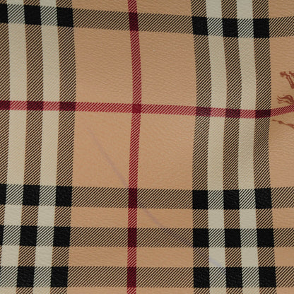 Burberry Haymarket Check Small Canterbury Tote Chocolate 8 of 9