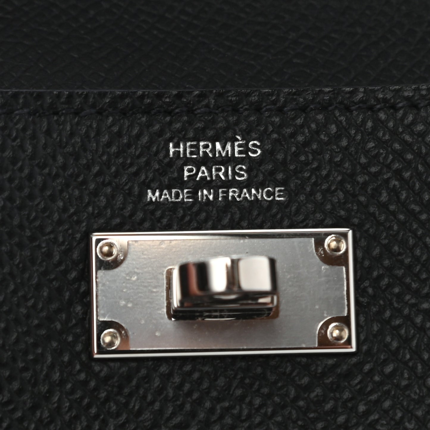 Epsom Kelly Pocket Compact Wallet Black