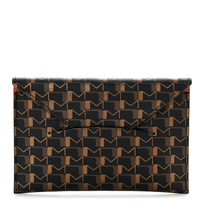 Moynat Toile 1920 Oh! Envelope Passport Holder Carbon Bronze 1 of 7