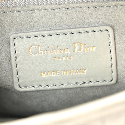 Christian Dior Velvet Mini Lady Dior Gray 6 of 10