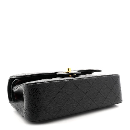 Chanel Caviar Quilted Small Double Flap Black 4 of 11