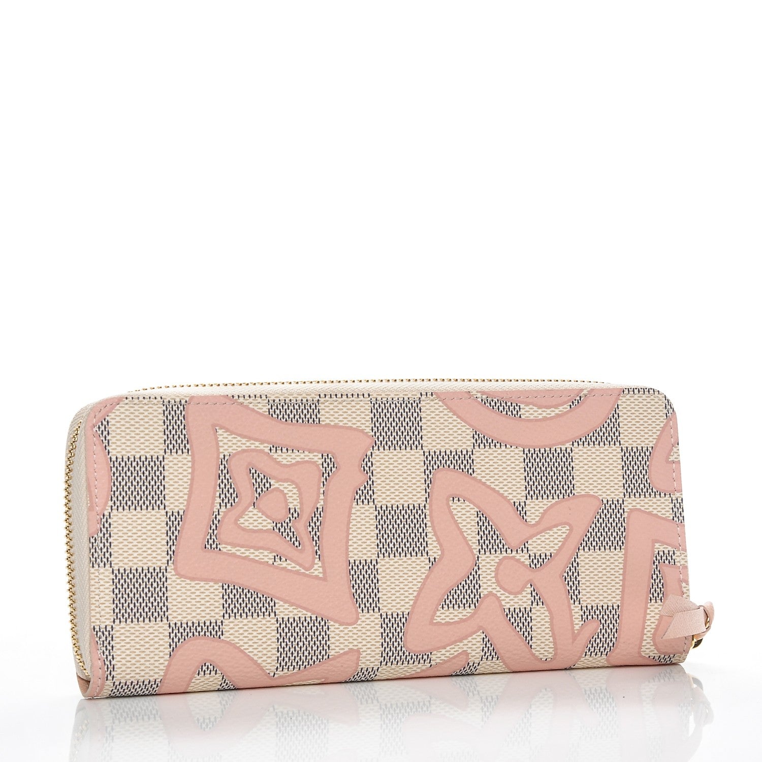 Louis Vuitton Damier Azur Tahitienne Clemence Wallet 3 of 6