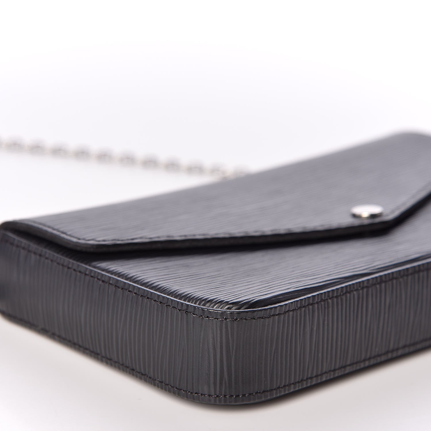 Louis Vuitton Epi Pochette Felicie Black 5 of 13