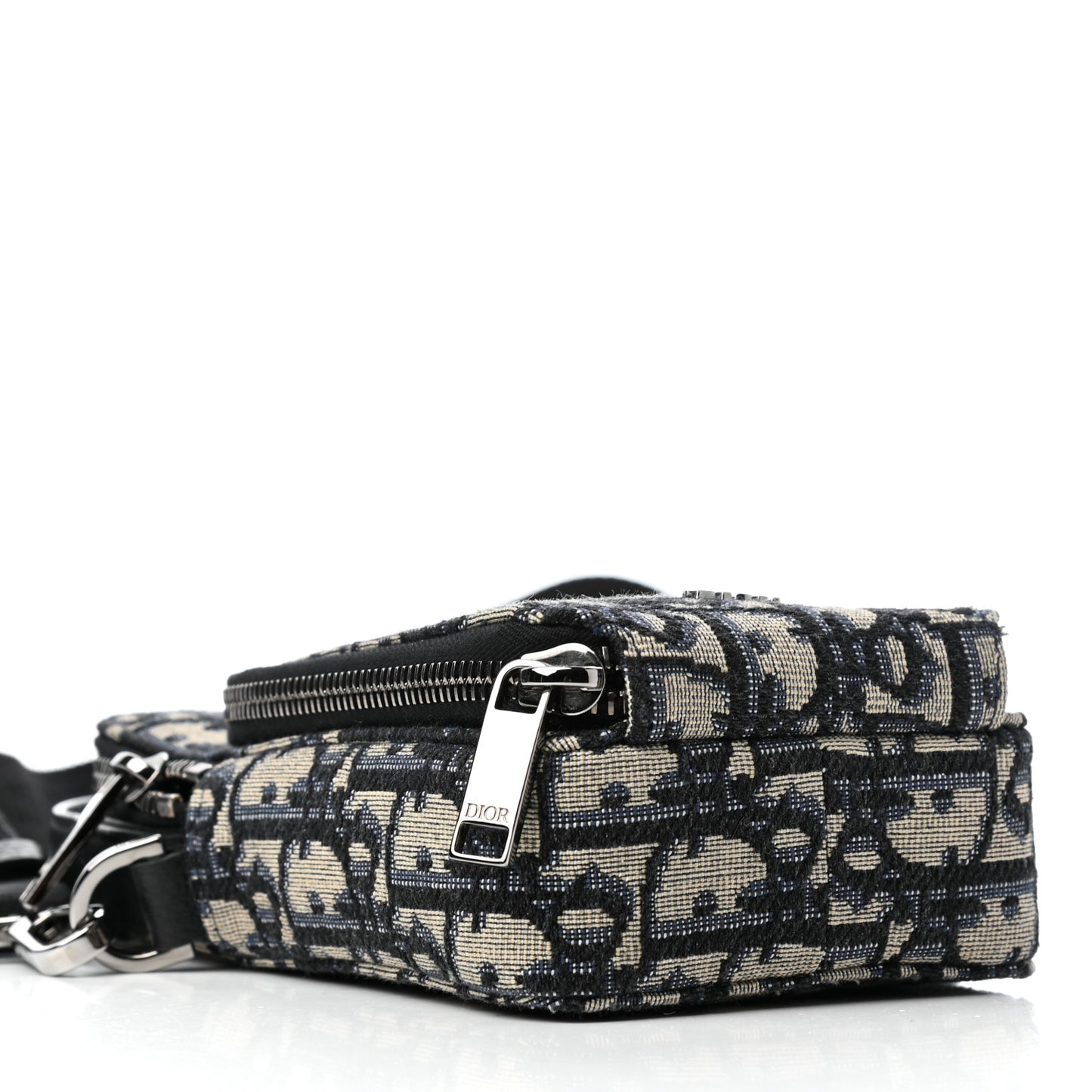 Oblique Crossbody Bag Blue