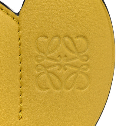 Loewe Calfskin Elephant Pouch Crossbody Bag Yellow 8 of 11