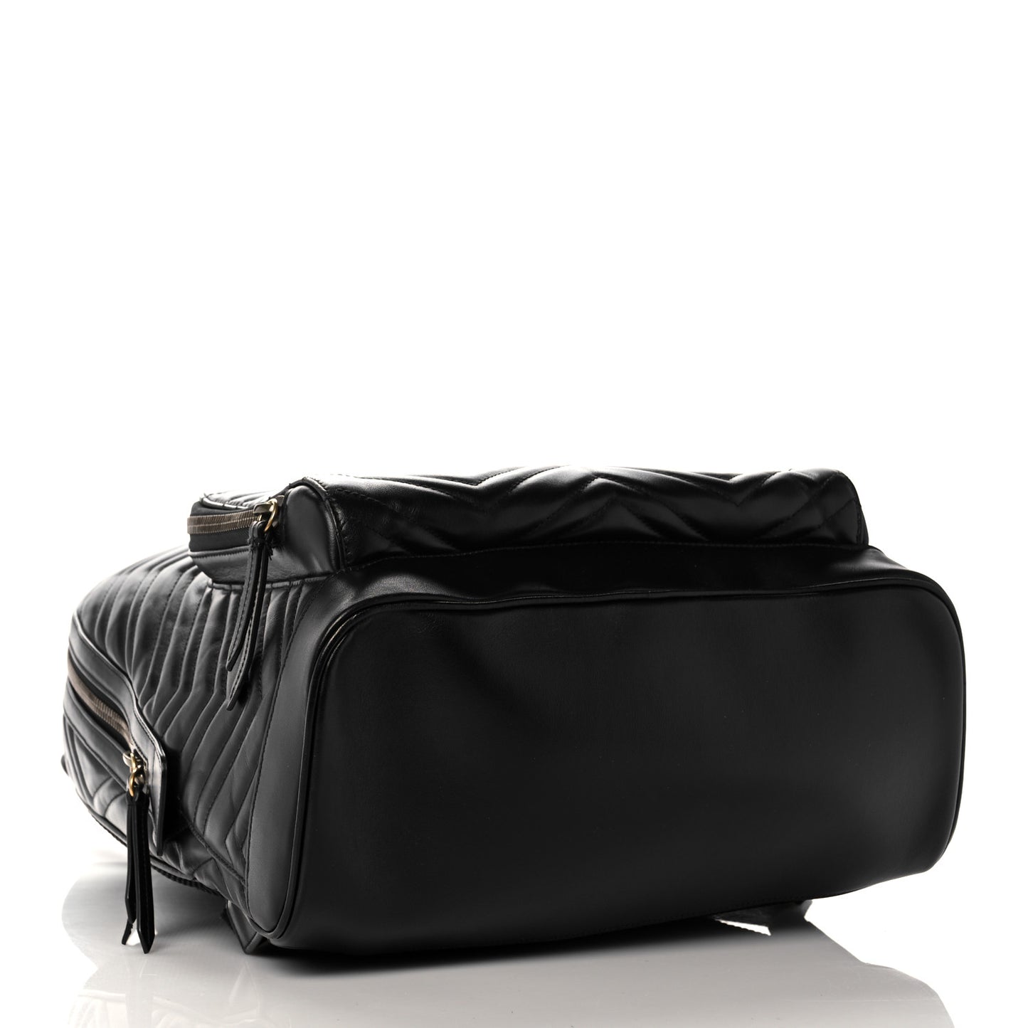 Calfskin Matelasse GG Marmont Day Backpack Black
