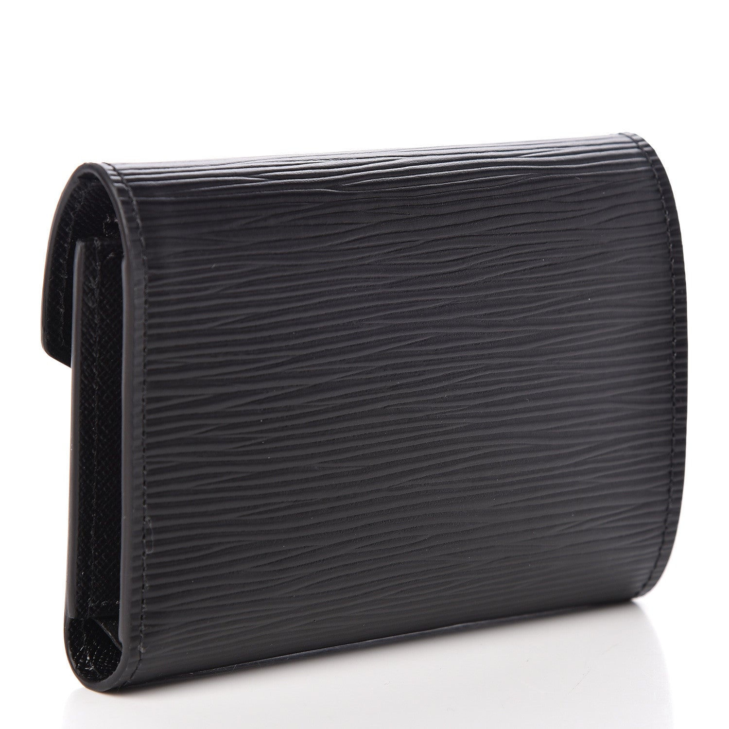 Louis Vuitton Epi Victorine Wallet Black 3 of 6