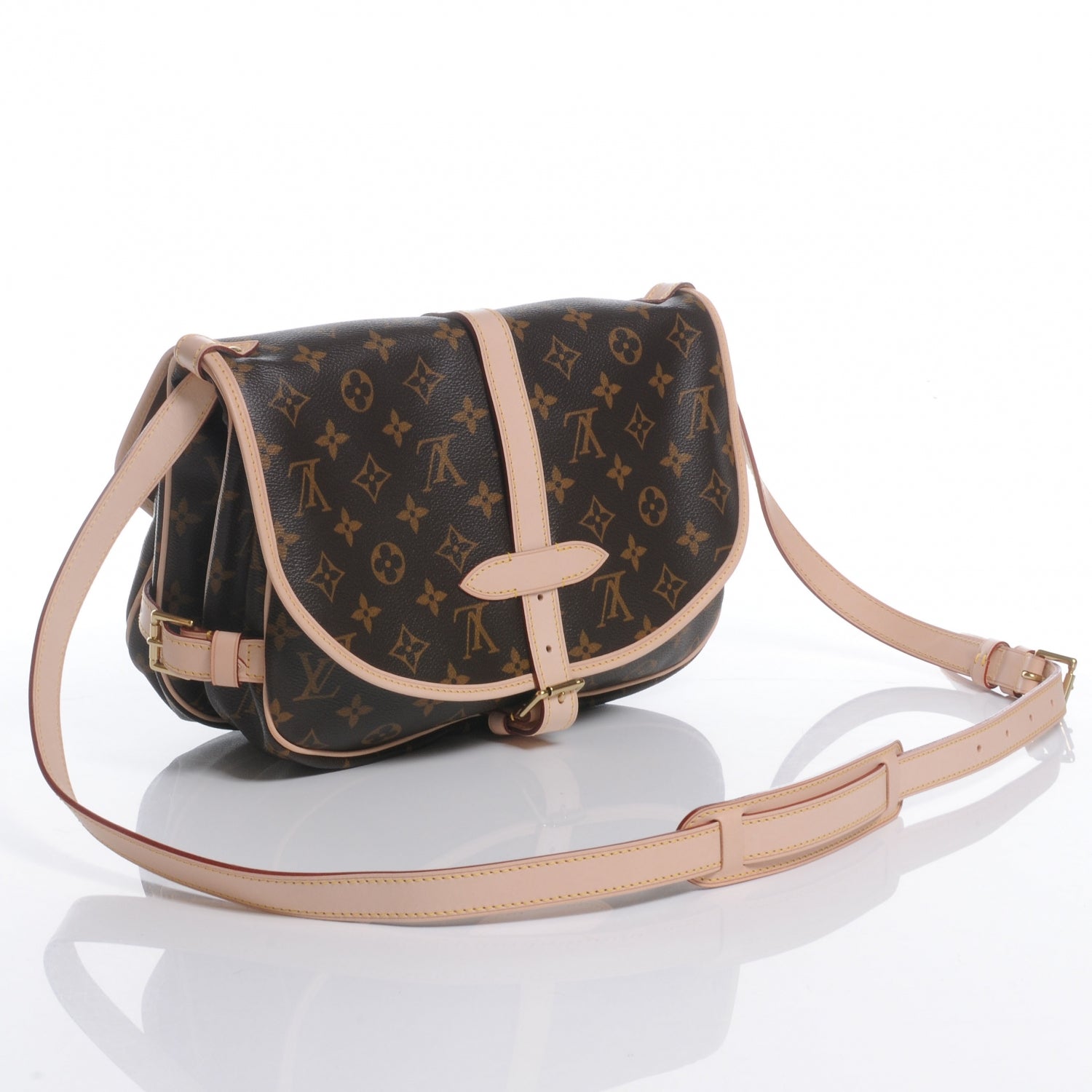 Louis Vuitton Monogram Saumur MM 3 of 8