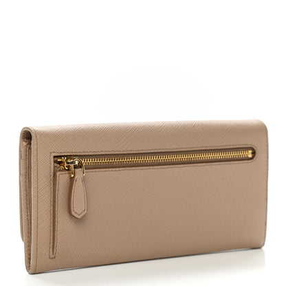 Prada Saffiano Bow Continental Wallet Cammeo 3 of 8