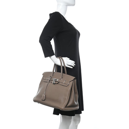 Hermes Togo Birkin 35 Etoupe 3 of 21