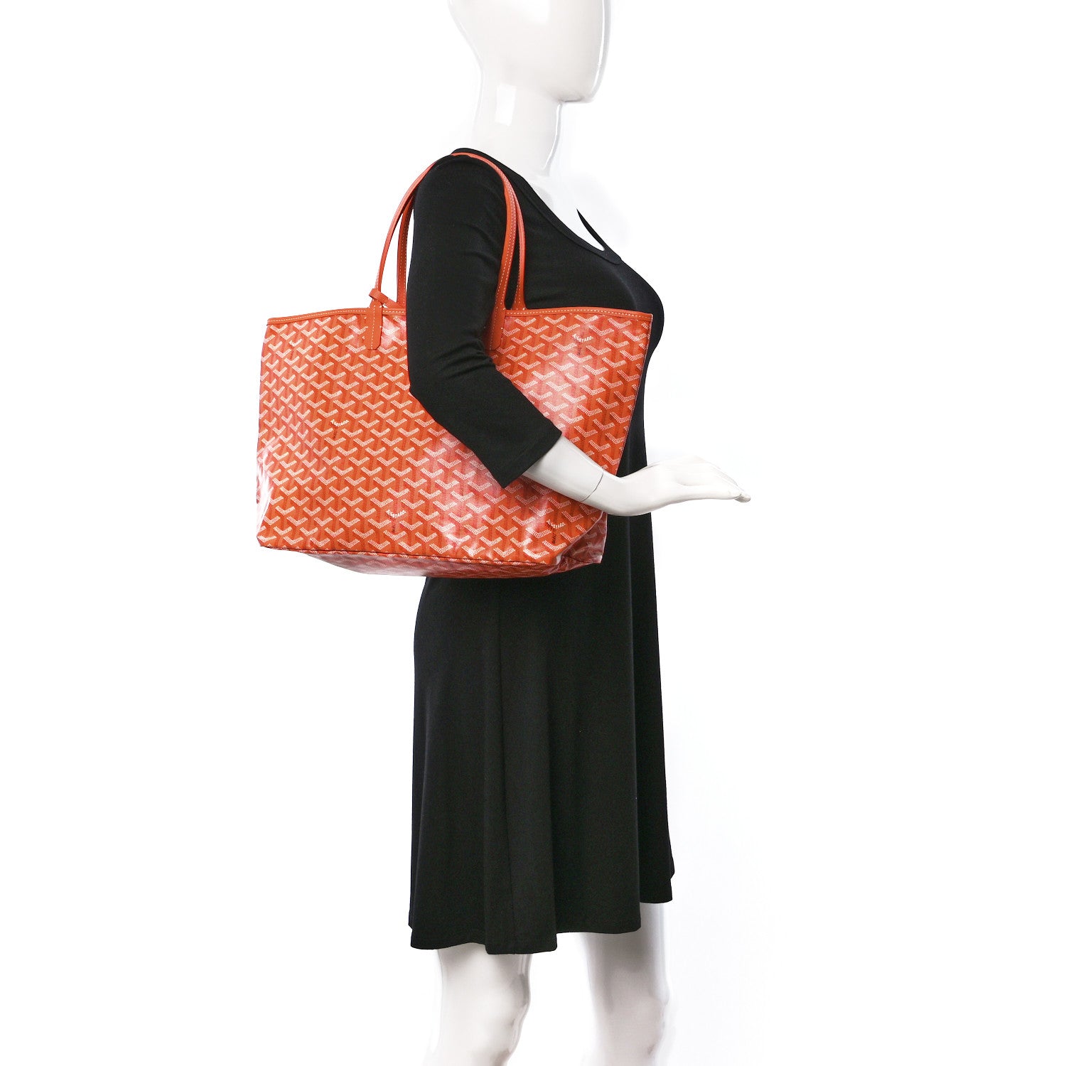 Goyard Goyardine Saint Louis PM Orange 2 of 10