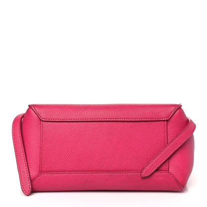 Celine Grained Calfskin Nano Belt Bag Raspberry 13 of 14