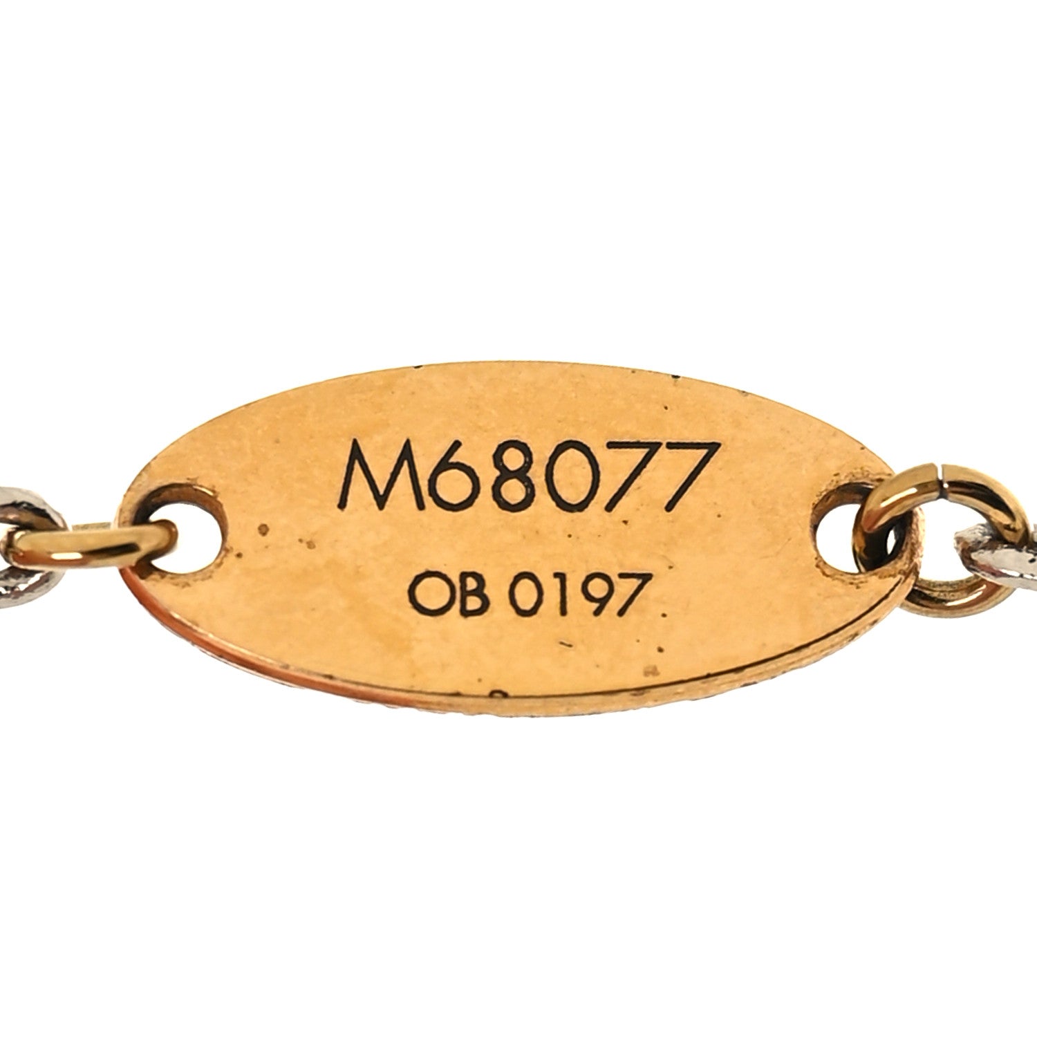 Louis Vuitton Logomania Bracelet Silver Gold 5 of 5