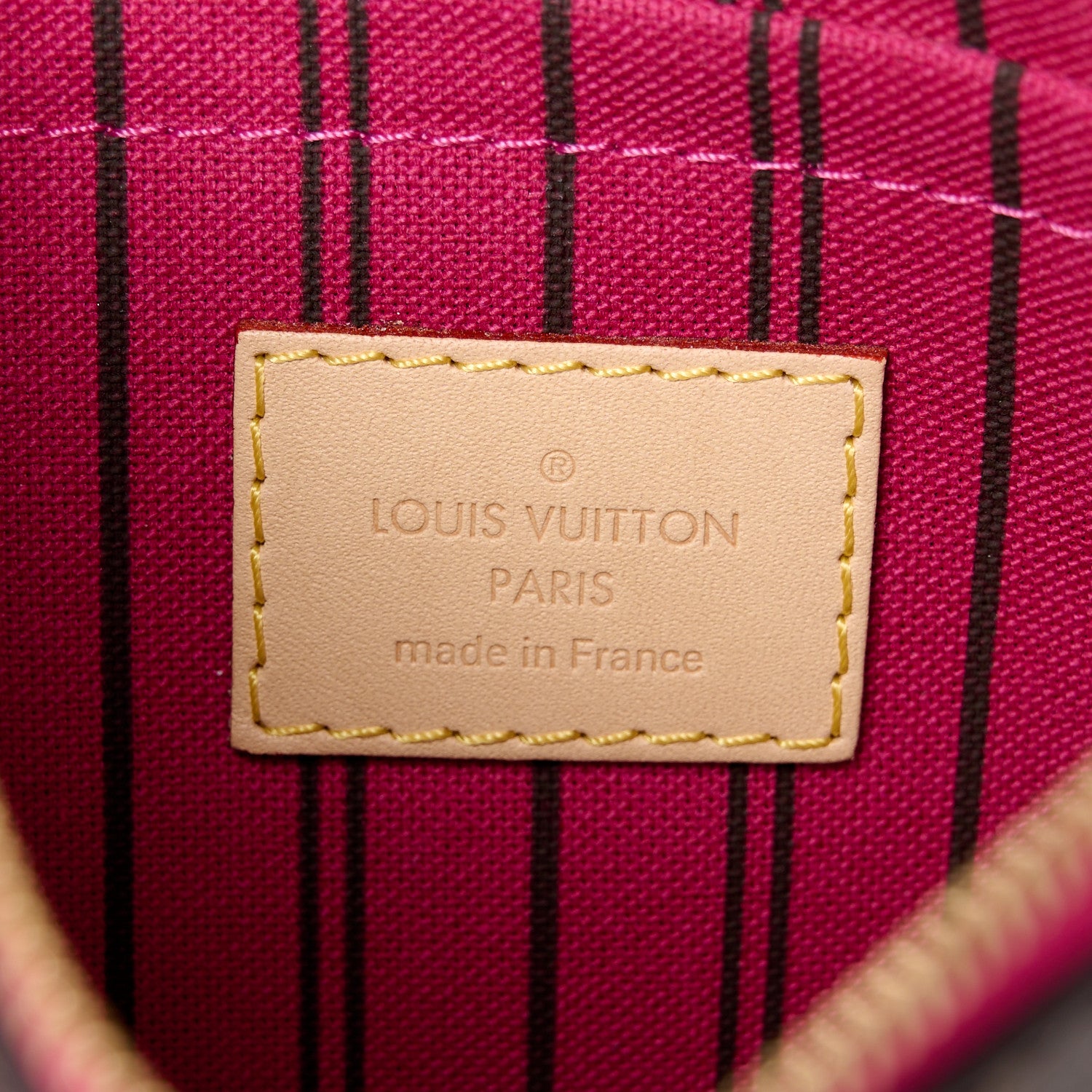 Louis Vuitton Monogram Neverfull PM Pochette Pivoine 6 of 7