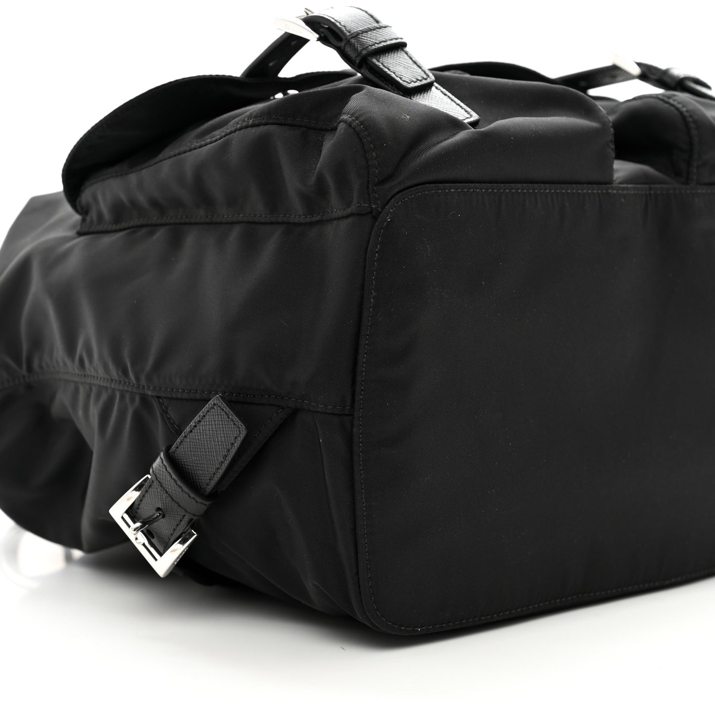 Nylon Vela Medium Backpack Black