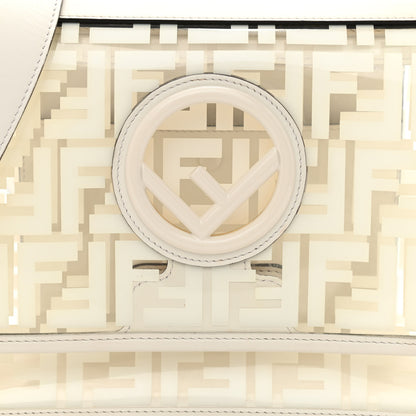 Fendi TPU FF Vitello Century F is Fendi Kan I Shoulder Bag White 8 of 10