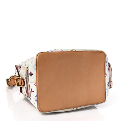 Louis Vuitton Monogram Multicolor Petit Noe White 4 of 9