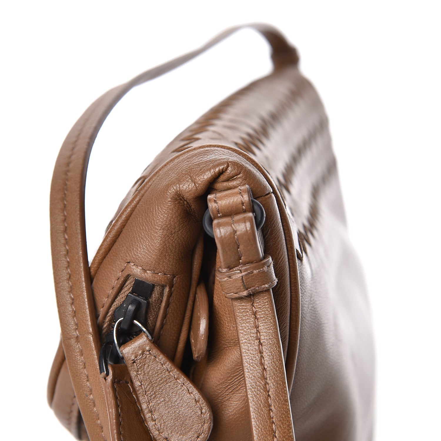 Bottega Veneta Nappa Intrecciato Ombre Crossbody Flap Chene 10 of 10