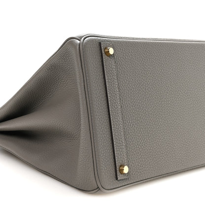 Hermes Togo Birkin 40 Gris Meyer 8 of 10