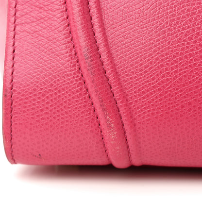 Celine Grained Calfskin Medium Phantom Luggage Fuchsia 21 of 23