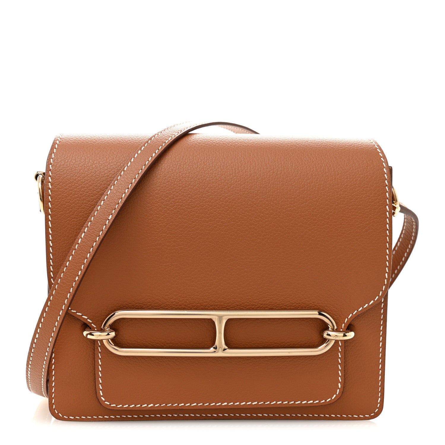 Hermes Evercolor Mini Sac Roulis Gold 1 of 10