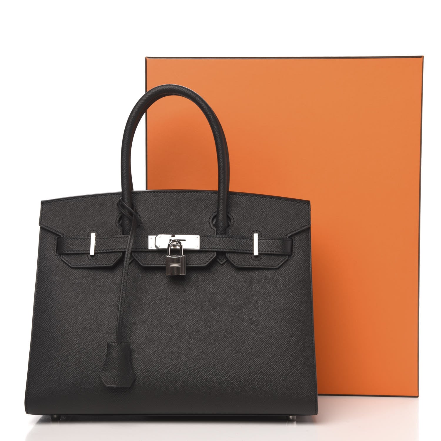 Hermes Epsom Birkin Sellier 30 Black 10 of 10