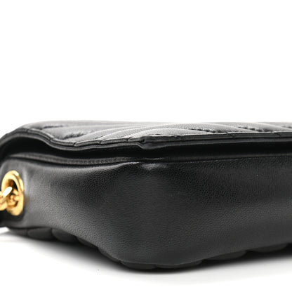 Saint Laurent Lambskin Matelasse Monogram Kate 99 Black 9 of 11