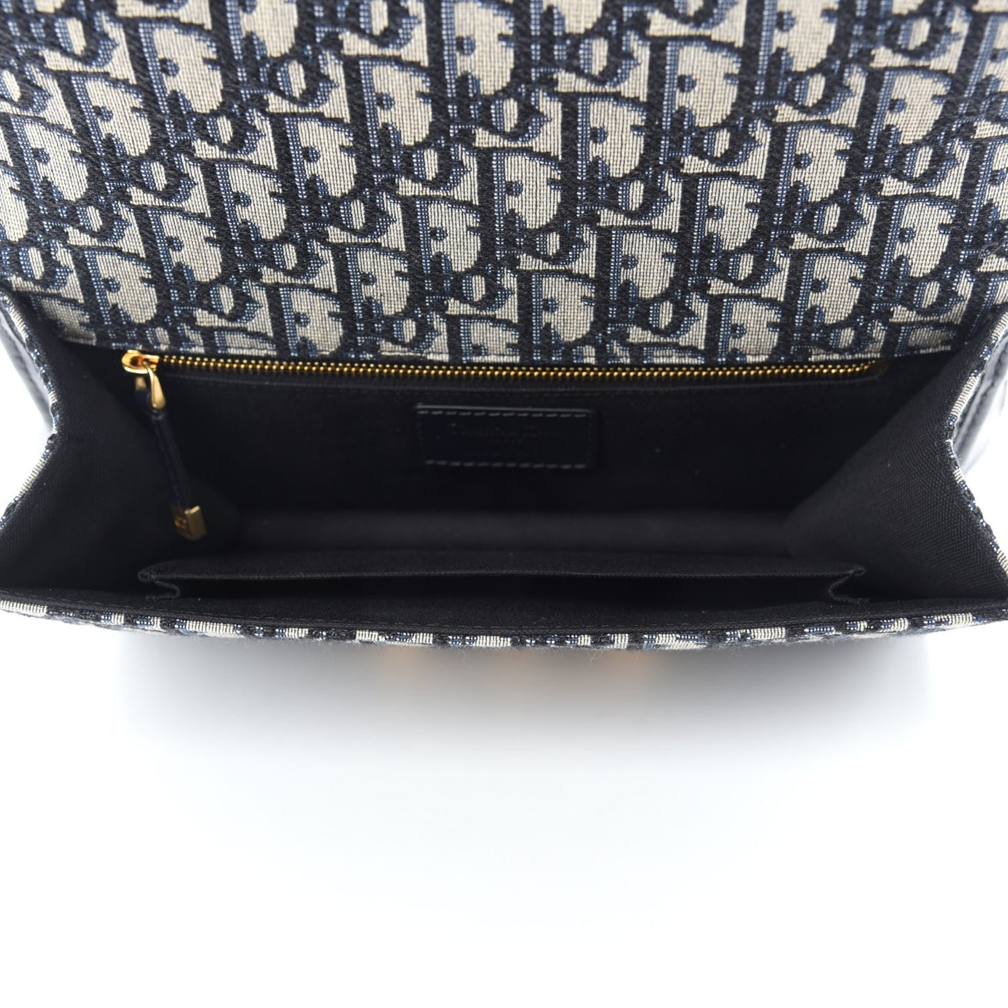 Oblique 30 Montaigne Chain Flap Bag Blue