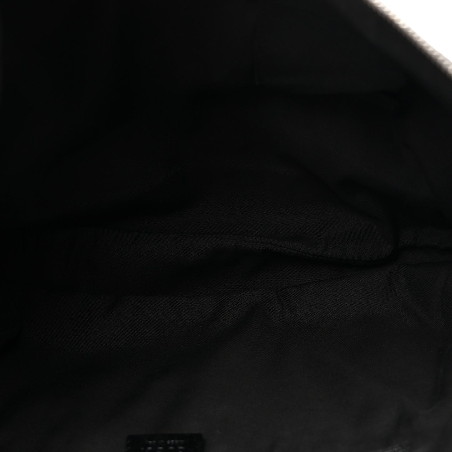 Monogram Web Medium Half Moon Hobo Black