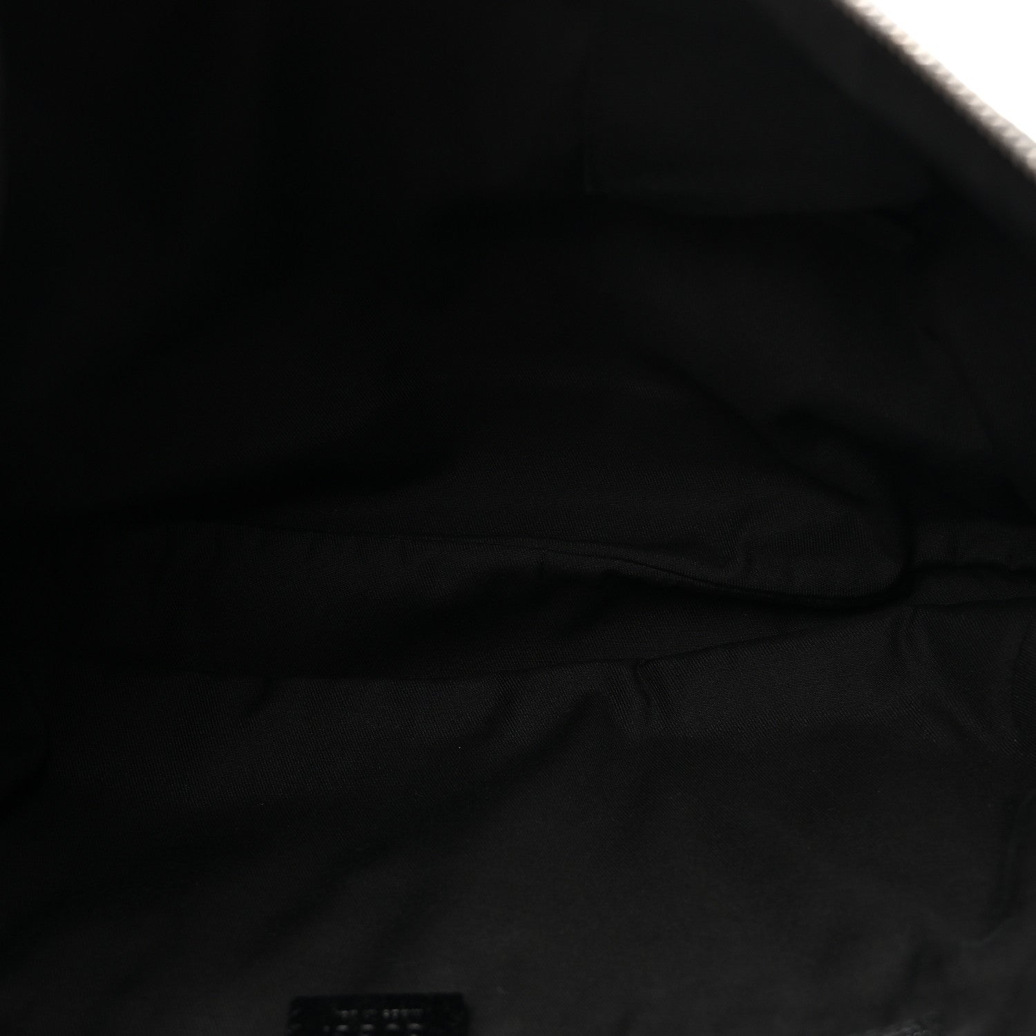 Gucci Monogram Web Medium Half Moon Hobo Black 5 of 10