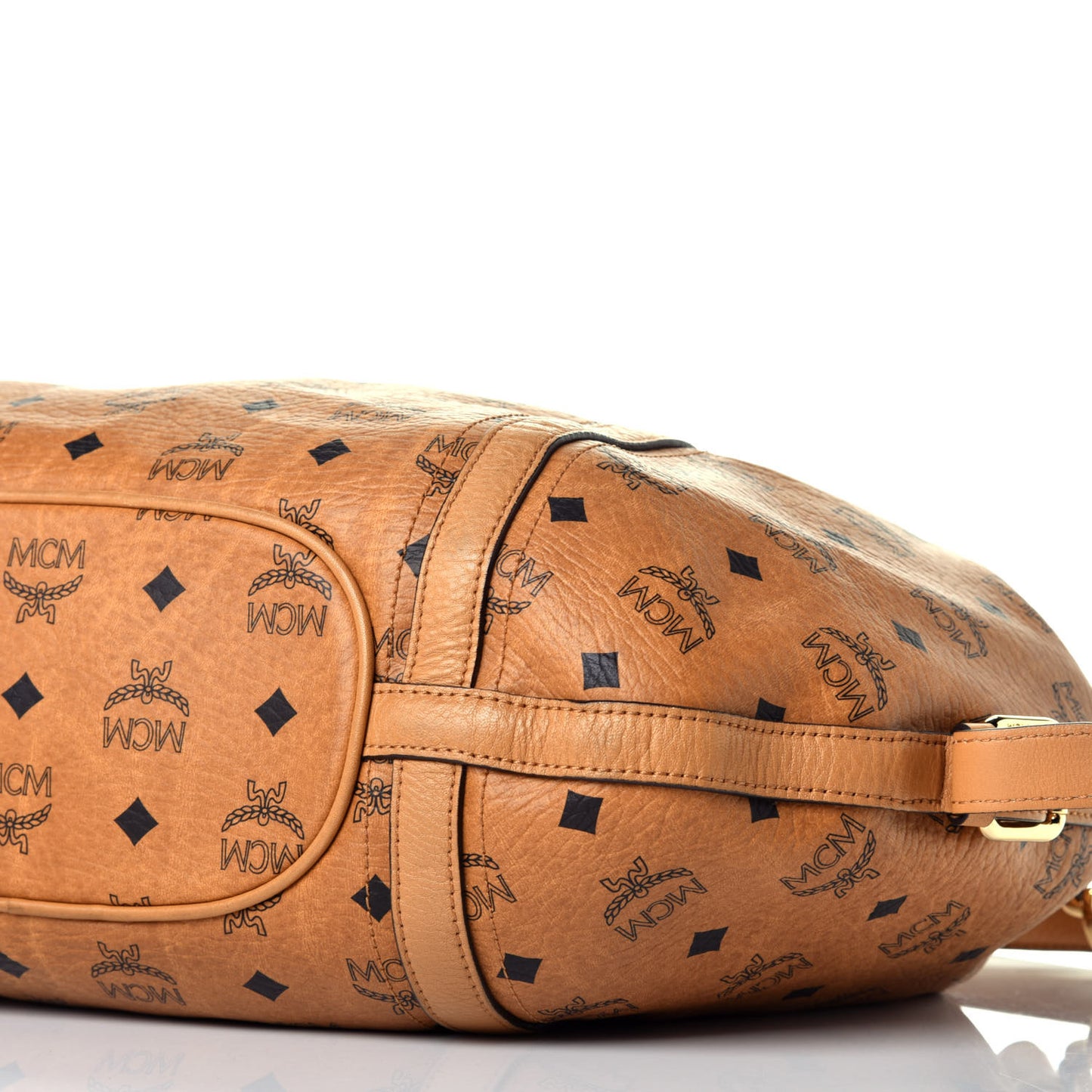 Visetos Drawstring Shopper Cognac
